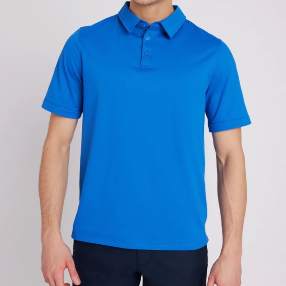 Royal Blue Polo Tee, size L, BNWOT